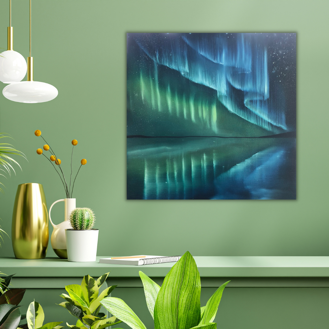 Aurora Art - Enchanted  - Original Oil