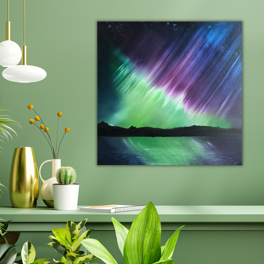 Aurora Art - Burst - Original Oil