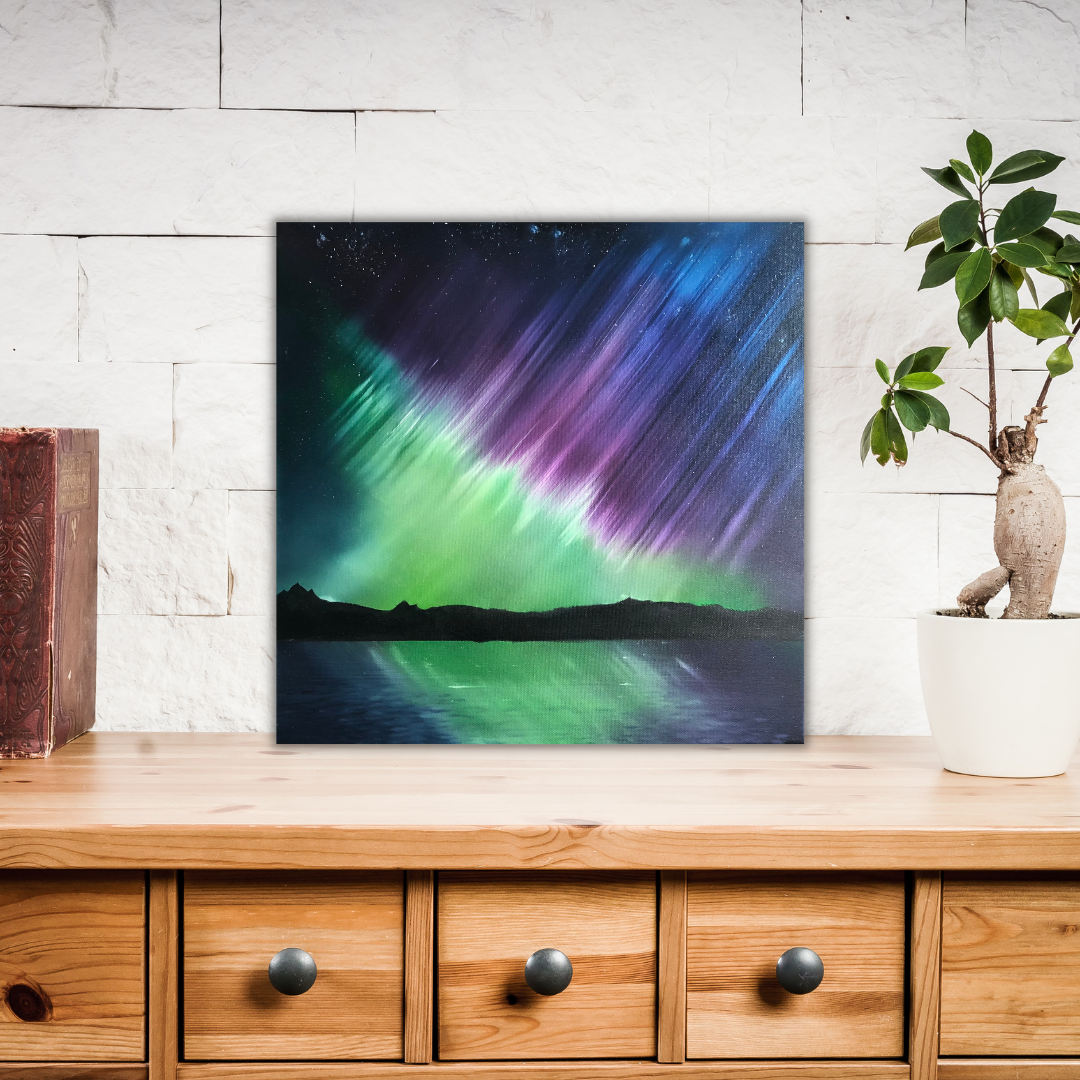 Aurora Art - Burst - Original Oil