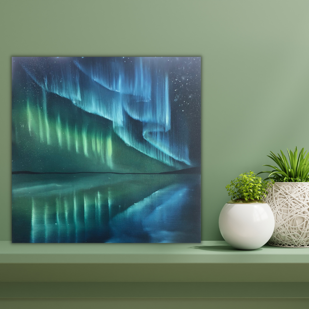 Aurora Art - Enchanted  - Original Oil