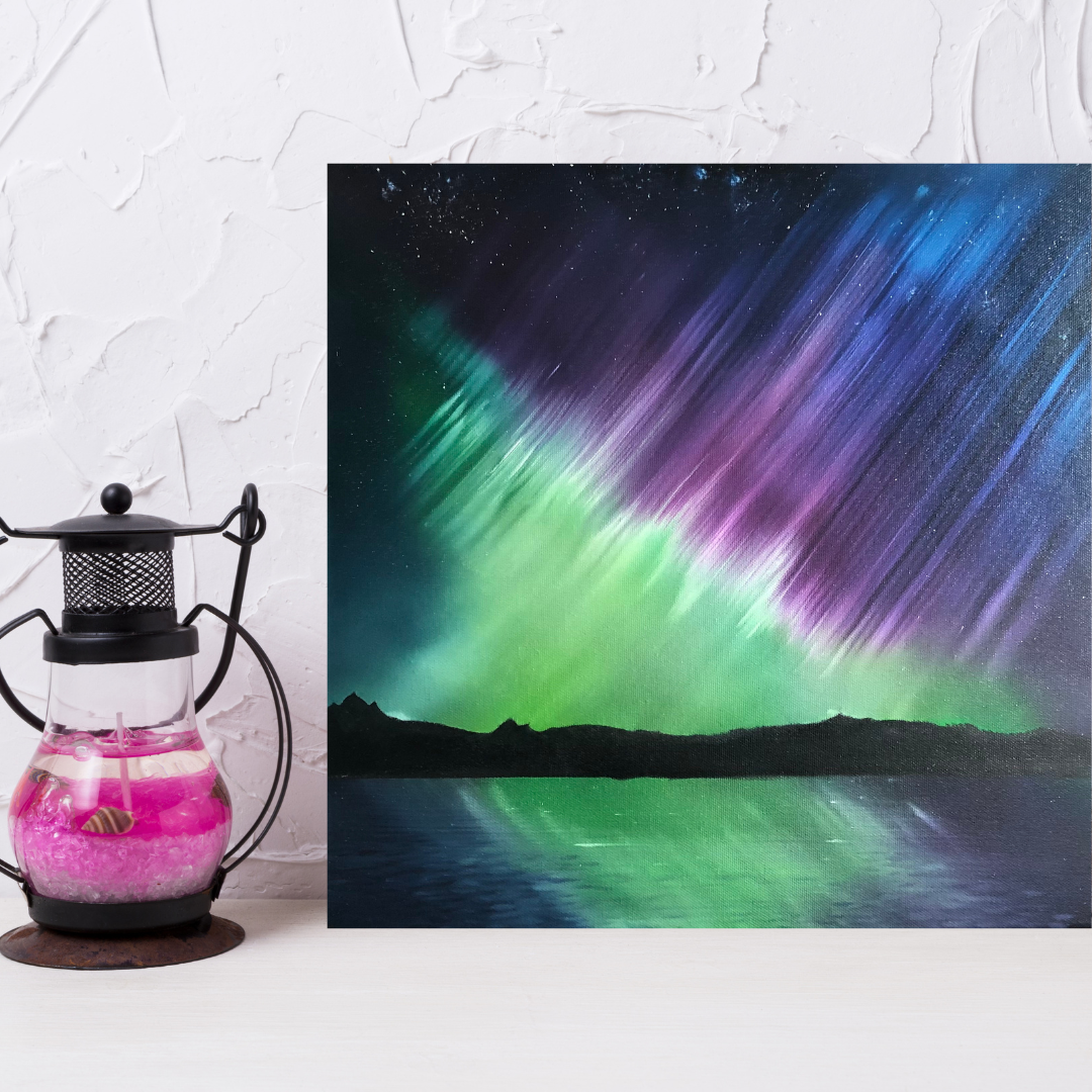 Aurora Art - Burst - Original Oil