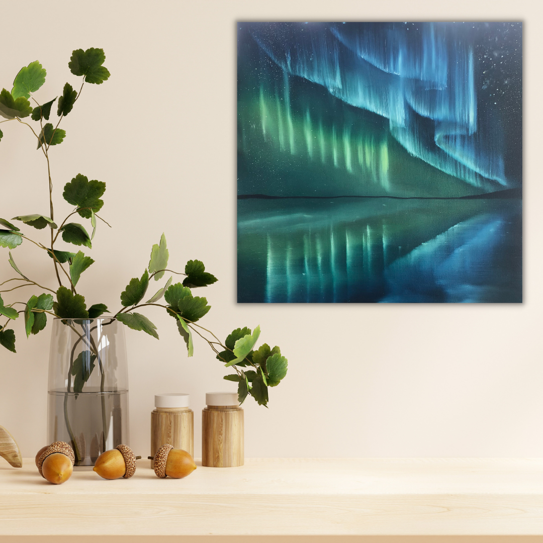 Aurora Art - Enchanted  - Original Oil