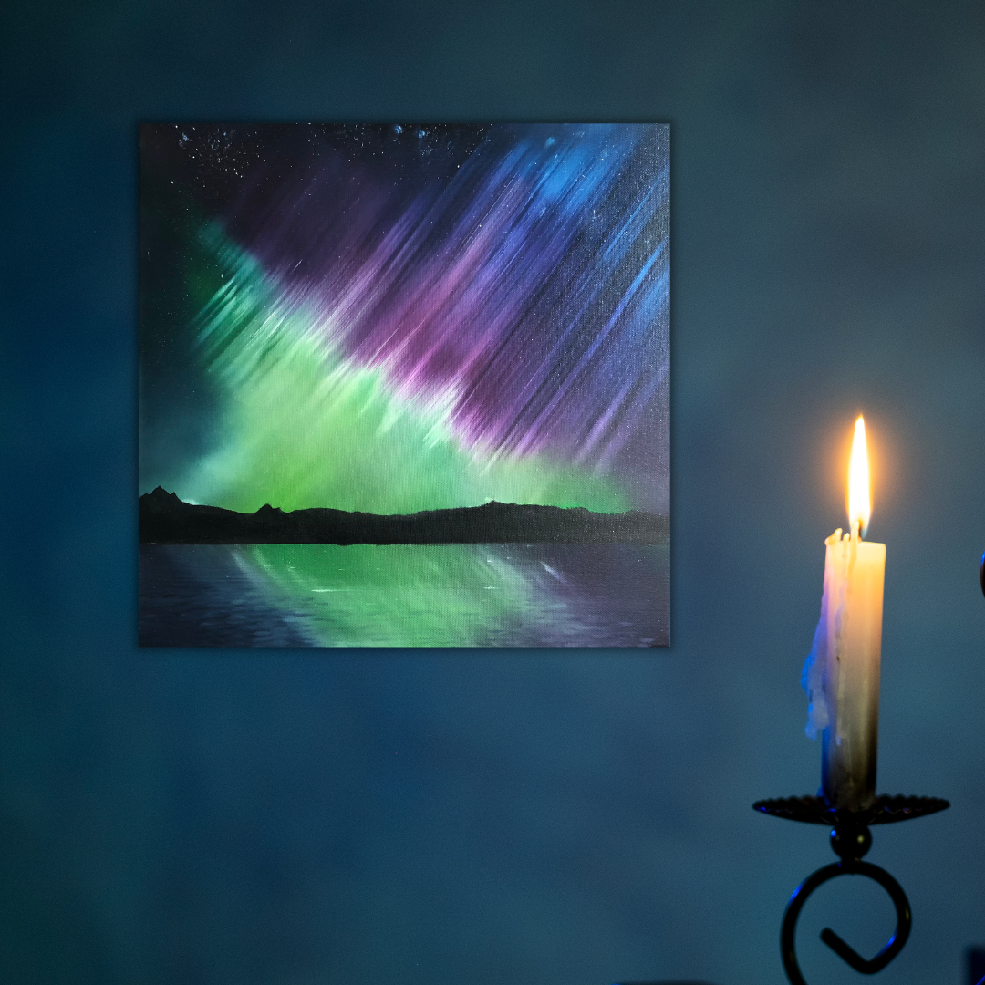 Aurora Art - Burst - Original Oil