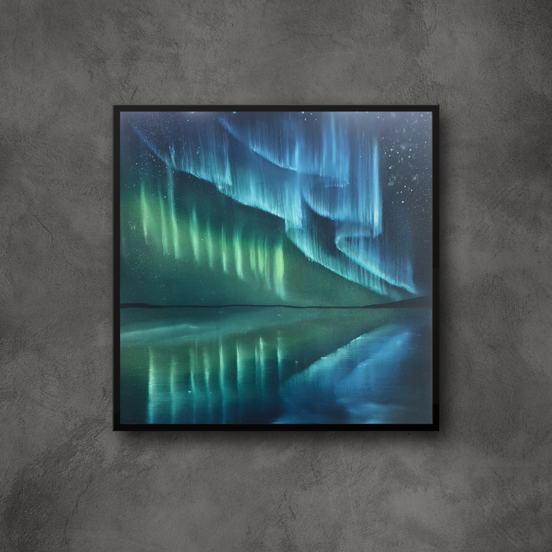 Aurora Art - Enchanted  - Original Oil