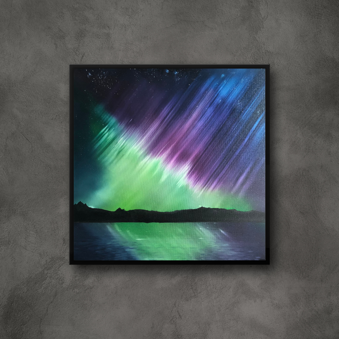 Aurora Art - Burst - Original Oil