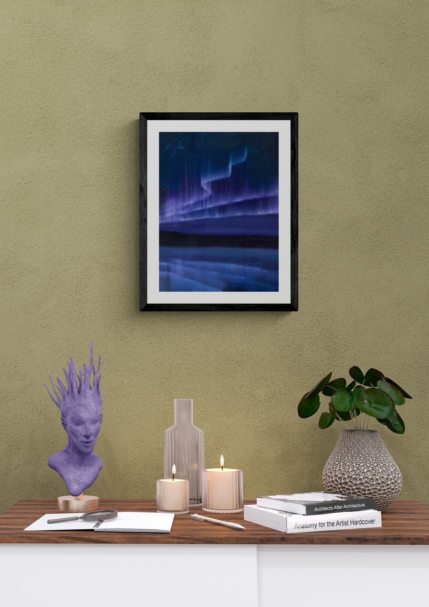 Aurora Borealis - Quest Fine Art  Print