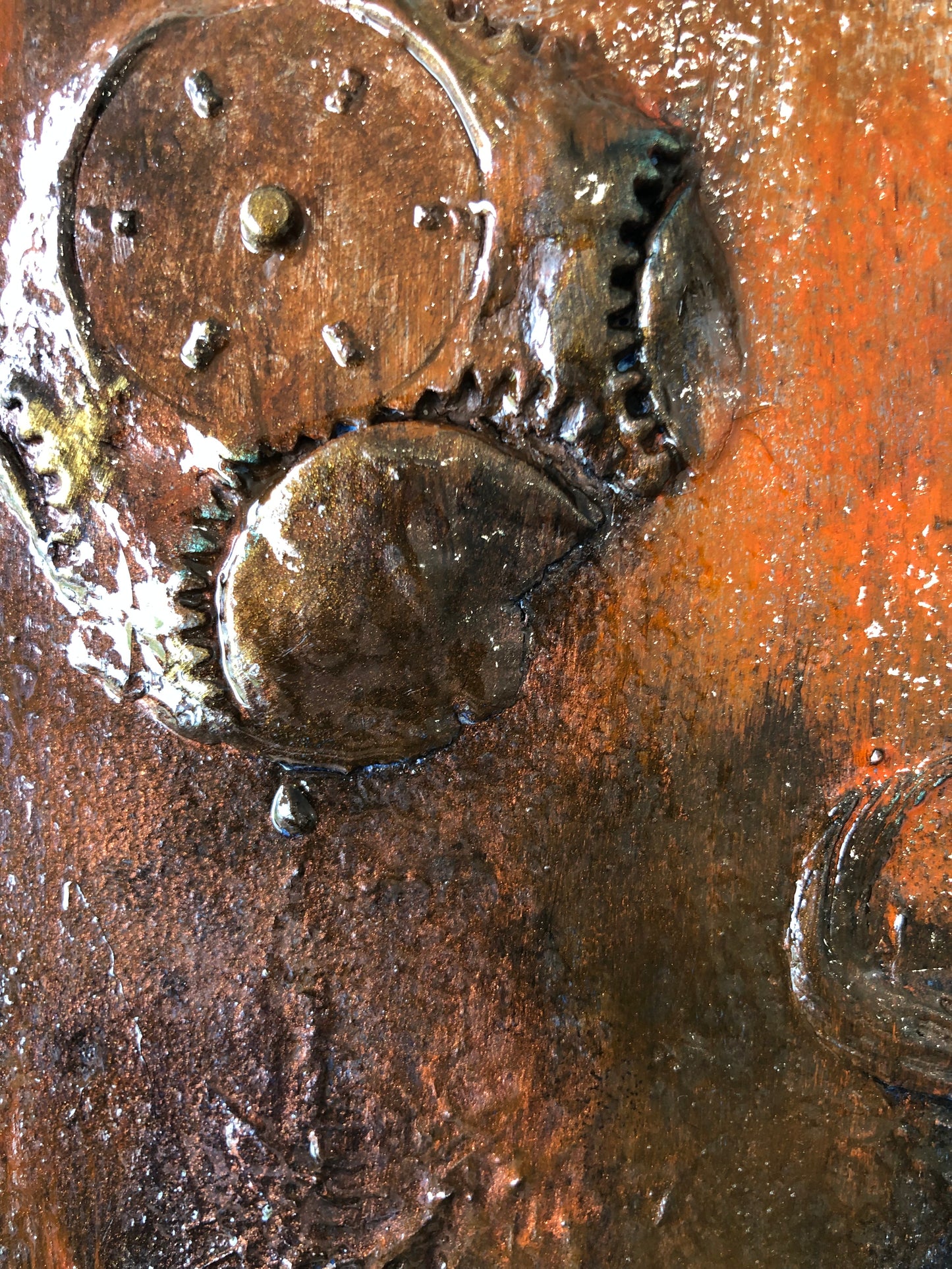 Goddess of Rust II Wall Sculpture