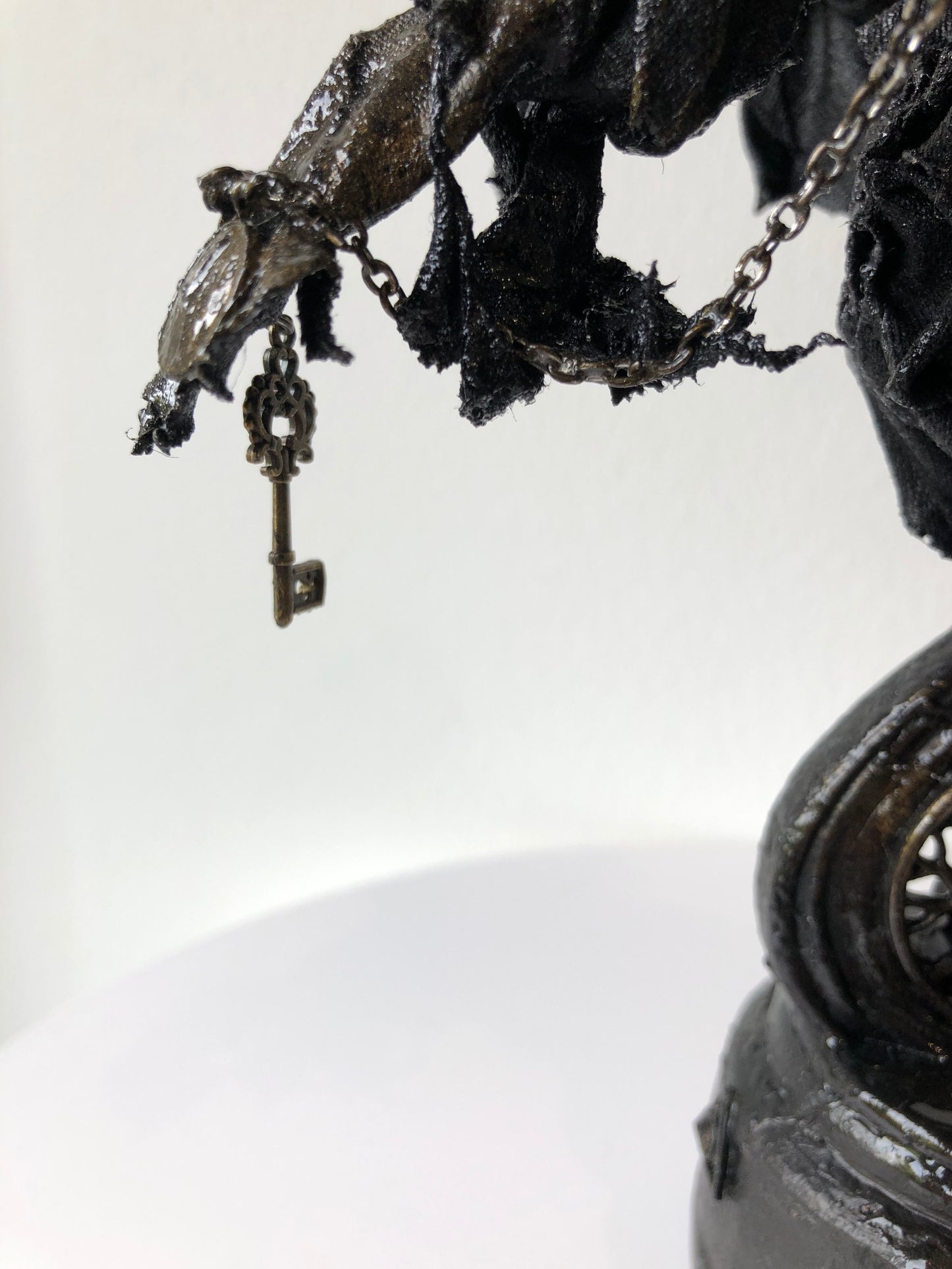 The Dementrix I -  Steampunk Dementor Inspired Sculpture