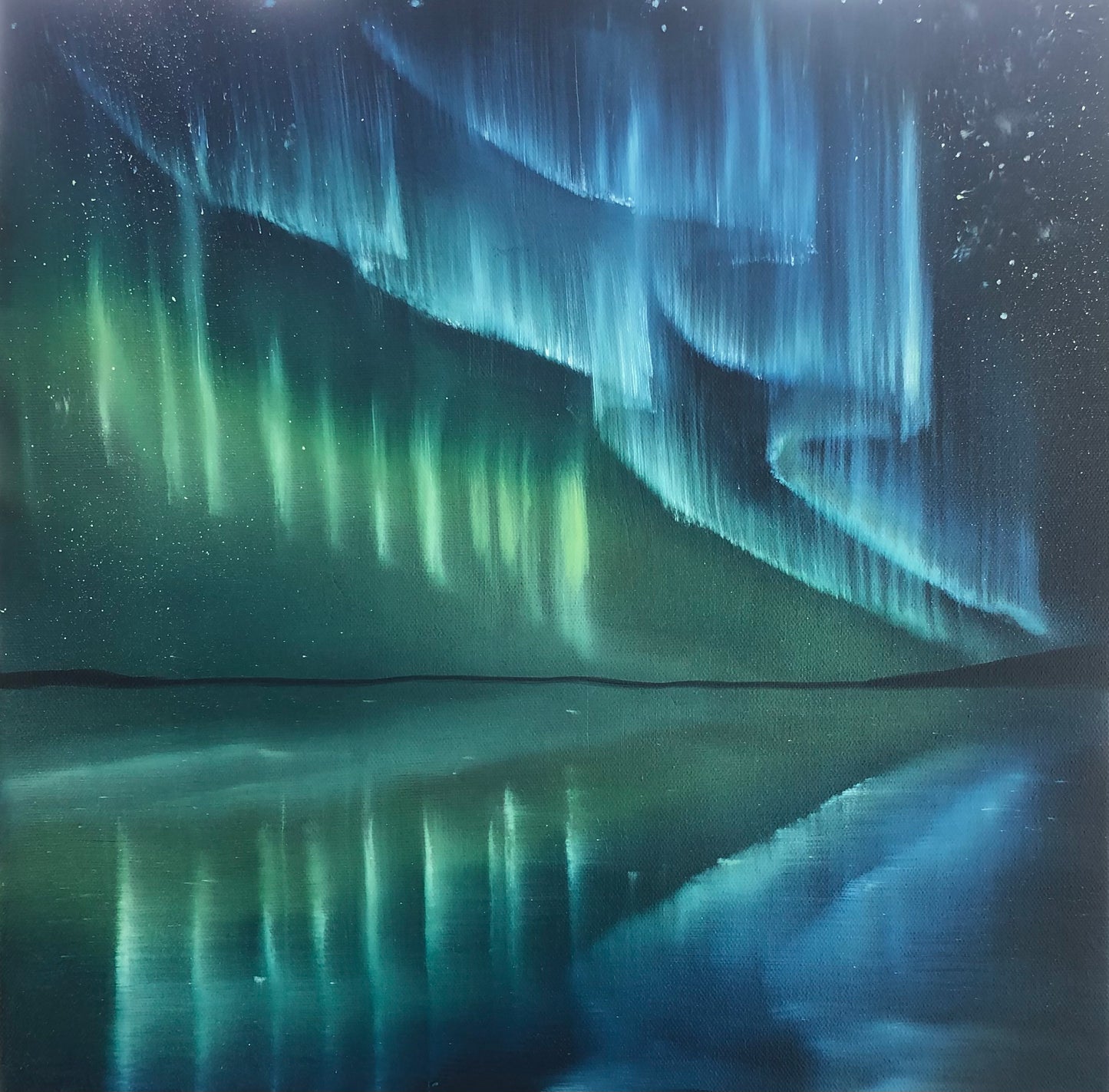 Aurora Art - Enchanted  - Original Oil