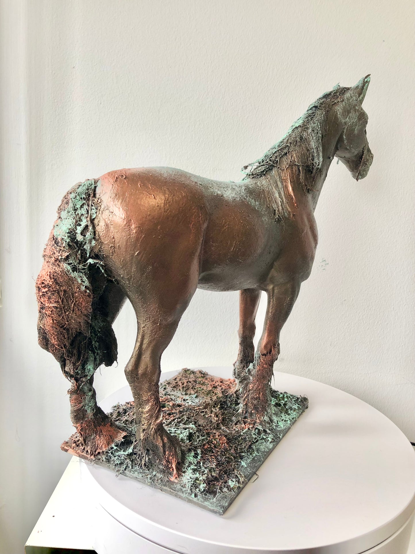 Unicorn Patronus - Copper and Bronze Effect Sculpture