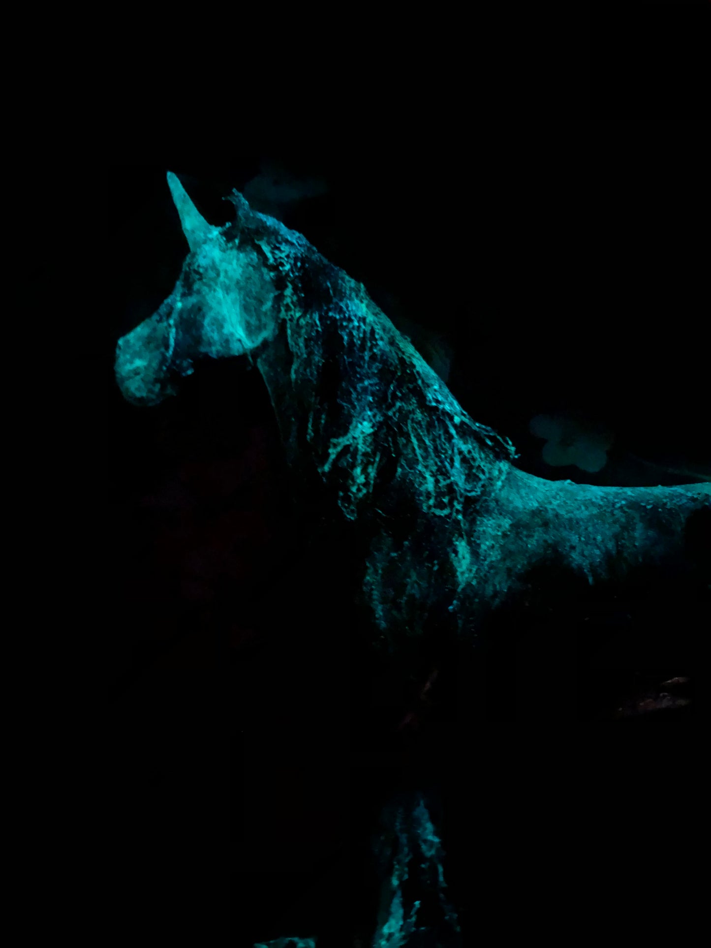 Unicorn Patronus - Copper and Bronze Effect Sculpture