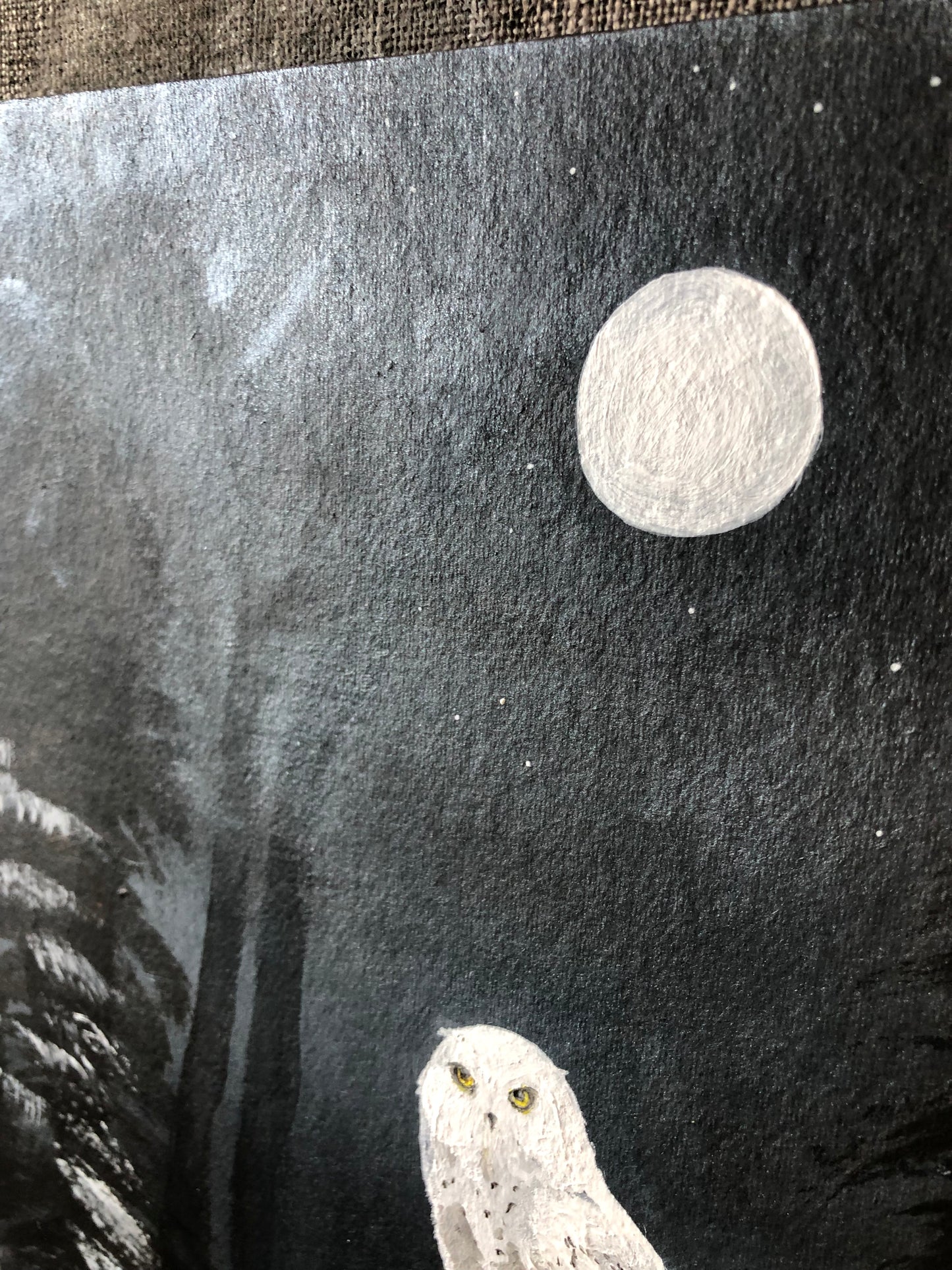 Snowy Owl Wall Art - The Night Watch Owl