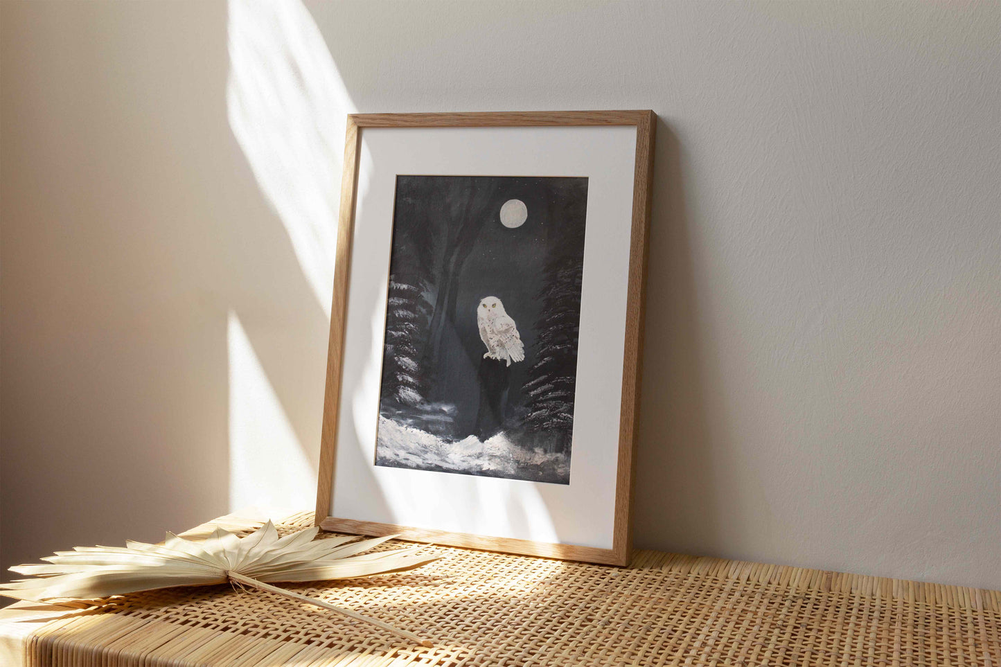 Snowy Owl Wall Art - The Night Watch Owl