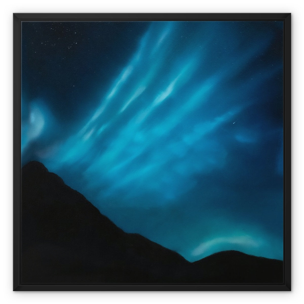 Aurora Borealis - Compel Open Edition Framed Canvas