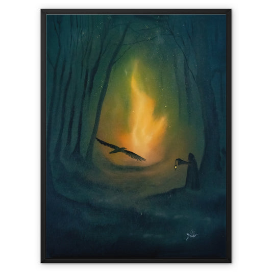 Phoenix Flight - Open Edition Framed Canvas