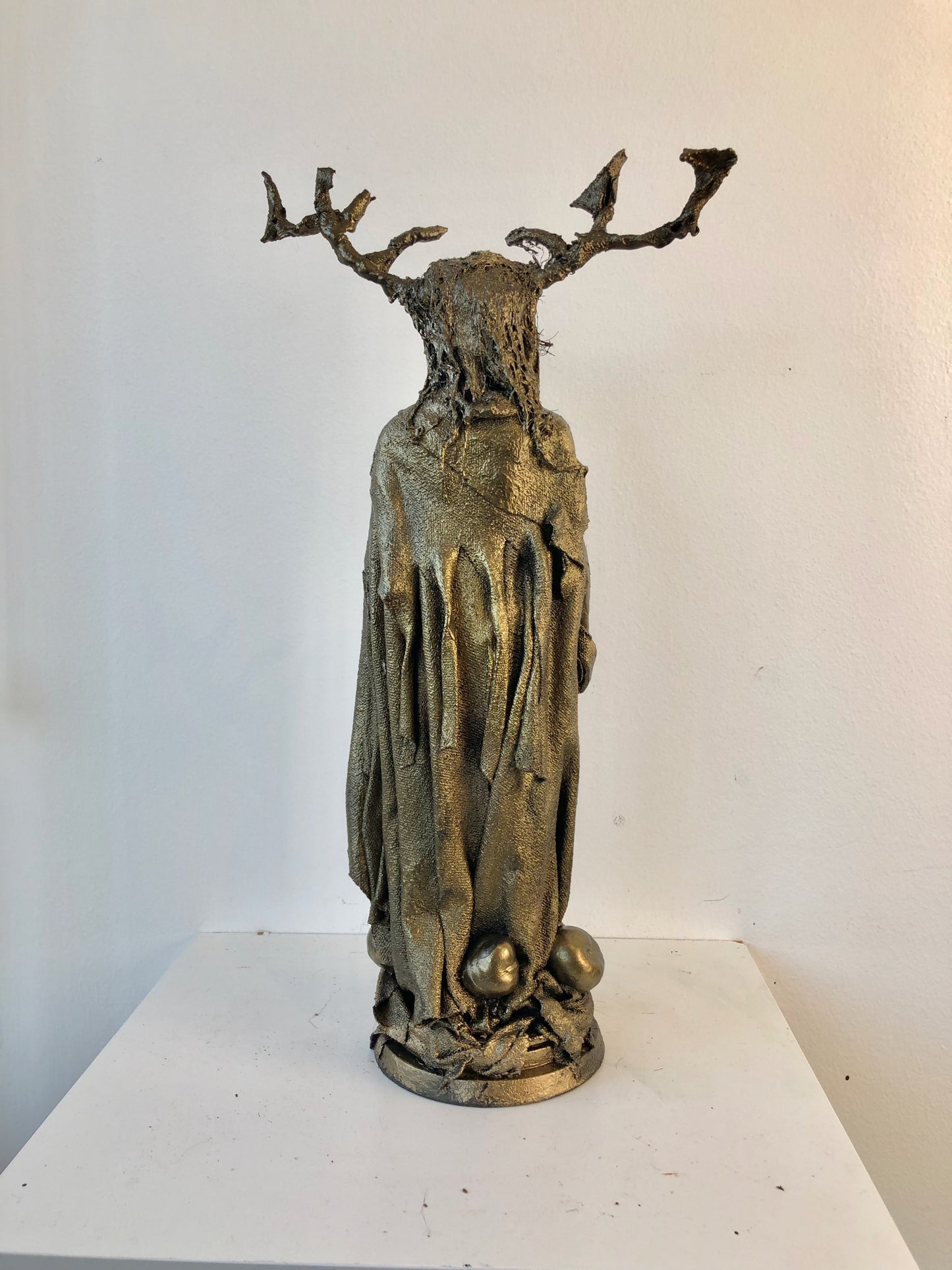 Autumn Pagan Cernunnos - Medieval Pagan Sculpture