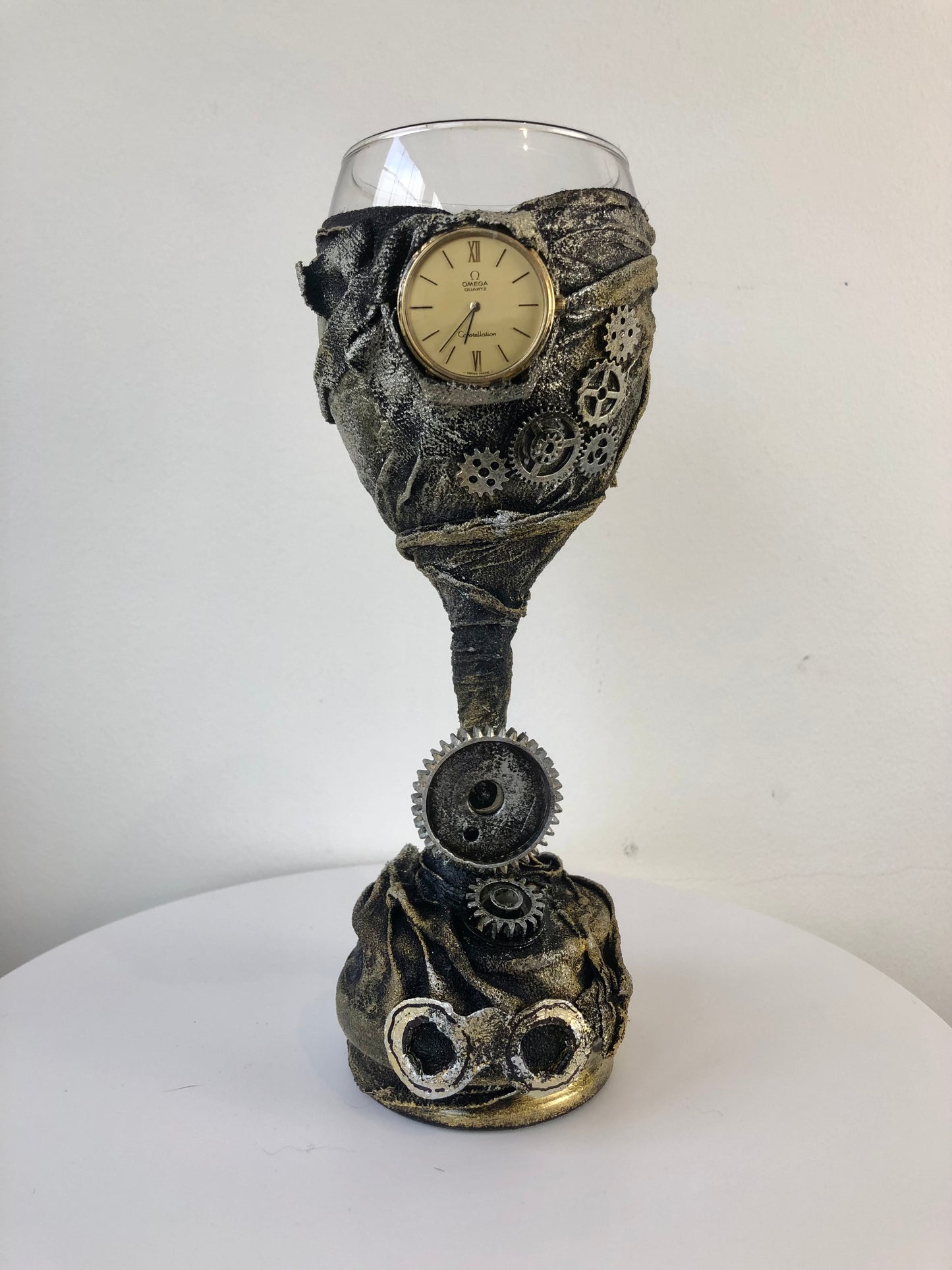 Steampunk Gothic Chalice - Medieval Pagan Sculpture